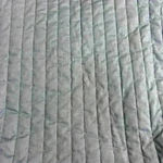 Quilted Blue Tote Bag with Animal Embroidery Boho Chic Anthropologie Style Photo 7