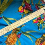 Bill Blass Vintage‎  capri pants women’s tropical pineapple Floral print Stretch Photo 5