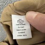 Talbots NWT Wool Pencil Skirt Tan Academia Preppy Retro Career Lined Women's 8 Photo 6