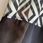 Charlotte Russe Geometric Pattern Tank Top with Gold Stud Detail, Size Small Photo 6