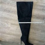 Good American  Black Thigh High boots size 6 NIB Photo 6
