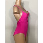 Seafolly New. hot pink swimsuit. Runs small. Photo 6