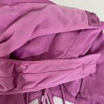 ZARA Womens Pink SATIN-EFFECT STRAPPY BODYSUIT Size Small Photo 8