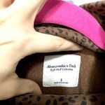 Abercrombie & Fitch Brown Animal Print Soft A&F Collection Mock Neck Sweatshirt Photo 2