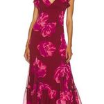 Tularosa  Althea Maxi Dress In Pink Magnolia Floral Size Small New With Tags Photo 0
