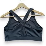 Adidas  - Deep Grey Crossback Sports Bra Photo 3