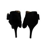 Nine West Theodean Cutout Peep Toe Platform Booties Stiletto Heel Black 8.5M Photo 4