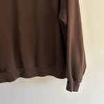 Alo Yoga Accolade Crew Neck Pullover Brownstone Size XL Sweatshirt Unisex Photo 3