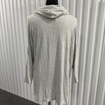 Lou & grey Women’s Heather Gray Cowl Neck Long Sleeve Top Size Small Photo 3
