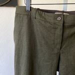 Michael Kors  made in Italy dark green wool pants Photo 3