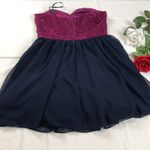 Jodi Kristopher  Purple/Blue Prom Dance Dress 9 Photo 7