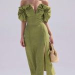 Cult Gaia NWOT  Muna Off The Shoulder Midi Dress Size 4 /Small Photo 9