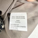 Shona joy  Buell Plunged Draped Mini Dress Leopard Size 2 Faux Wrap Cocktail Photo 10