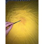 Vintage Silky Scarf Yellow Blue Geometric Square 31" Mod MCM Wear Photo 12