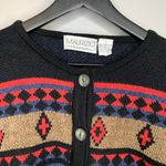 Donna Maurizio Boho Wool Fringe Tassel Sweater Photo 4