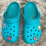 Crocs Women’s  Teal Blue Excellent Condition Photo 0