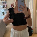 Surf Gypsy Black Crop Top Photo 0