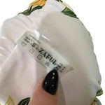 Zaful Tie-Front Sunflower Print Bandeau Strapless Bikini Top Size US 4 Photo 1