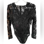 Parisian Works Midnight Lace Bodysuit Black Size 8 Photo 3