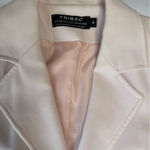 Tribal Pink Blazer with Notched Lapels and Cropped Fit Size 6 Photo 3