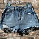 Garage Denim Jean Ripped Shorts Festival Size 7 Photo 3