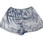 Oscar de la Renta Vintage Oscar De La‎ Renta Size M Satin Pajama Set Periwinkle Floral Coquette Photo 6