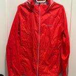 Columbia Bright Red Hooded Jacket Photo 0