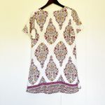 Show Me Your Mumu  Cream Floral V Neck Mini Dress Small Photo 4