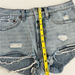 Urban Outfitters BDG  Denim Cutoff Shorts Distressed Frayed Hem Mid Rise Size 25W Photo 9