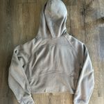 Oversized Half Zip Hoodie Gray Size L Photo 3