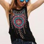 About A Girl Beautiful Aztec Tribal Sleeveless Blouse Photo 0