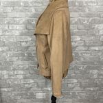 Dress Barn  Faux Suede Zip Up Jacket Photo 1