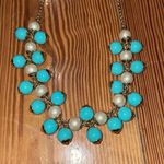 J.Crew  Blue White Beaded Necklace Photo 1