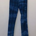 Lina Ge Fashion Vintage Blue tie-dye Corduroy Pant Suit Blazer Pants Flare Photo 1