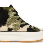 Steve Madden NEW Sneakers Platform Camo Shearling High Top Women Size 6.5 Photo 0