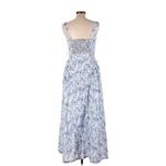 Tuckernuck NWT Hyacinth House Rosemary in Blue Abstract Floral Maxi Dress M Photo 7