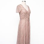 XScape  Beaded Chiffon A Line Gown Photo 6