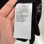 Dennis Basso Dennis by  Black Balloon Sleeve Blouse Women's Size Medium Photo 4