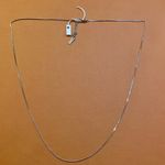 Saint Laurent  Long Venetian Chain Necklace in Metal 692124 Photo 0