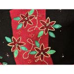 White Stag Vintage Christmas Cardinal Embroidered Cardigan Sweater Womens 18/20 Photo 5