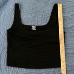 PINK - Victoria's Secret  Black Crop Tank Top Size Large Photo 4