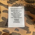 BP  Leopard‎ Print Long Sleeve Tiered Mini Dress Size Medium Photo 3