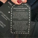 Avec Les Filles  Faux-ever leather straight leg pants NEW LARGE Photo 6