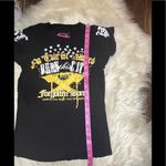 Blac label Pink “Great Depression” crew neck tee sz medium Black Photo 3