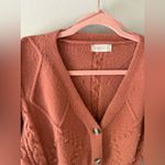 Altar'd State Altar’d State Button Up Cable Knit Cardigan Small Photo 2