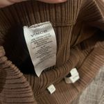 Vince  Ribbed Flare Pants in Brown Photo 5