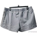 Adidas Women's Size L Training Entrenamiento Short Light Blue Photo 1