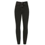 Good American High Rise Good Curve Deco Yoke Skinny Jeans Black-8/29 Photo 4