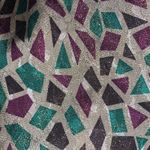 Akira Black Label Purple/Green/Black Strapless Corset Mini Dress NWT Sz M Photo 5