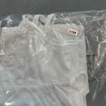 John Galt NWT Tank Top One Size Womens White Eyelet with Tie Waist Pacsun Stappy Photo 7